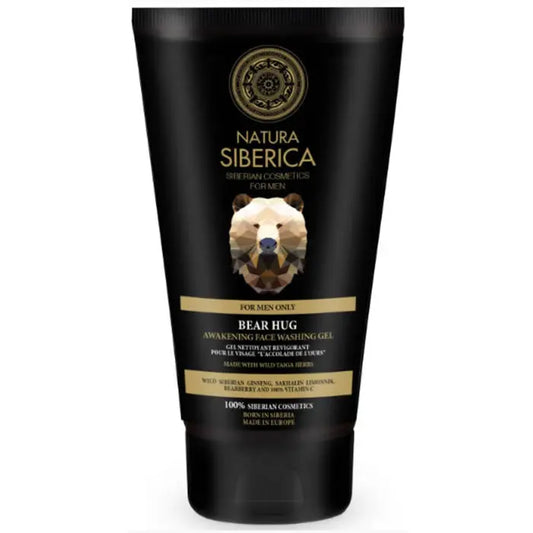 Natura Siberica Bear Hug Awakening Face Washing Gel 150ml Jag Couture London - New York