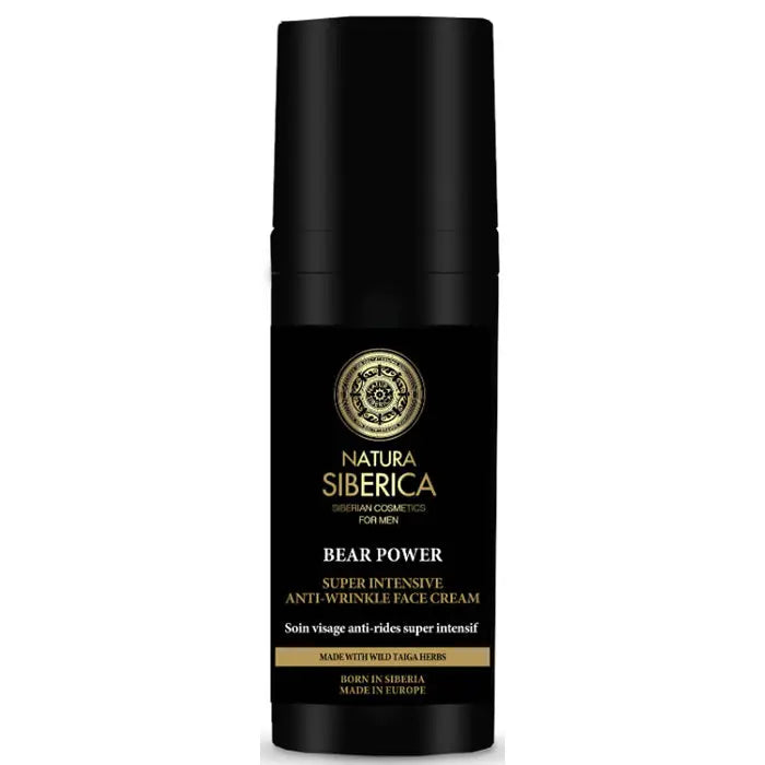 Natura Siberica Bear Power Super Intensive Anti Wrinkle Face Cream 50ml Jag Couture London - New York