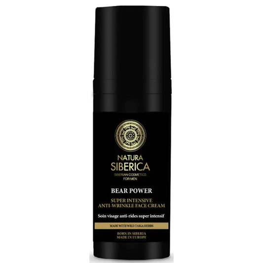 Natura Siberica Bear Power Super Intensive Anti Wrinkle Face Cream 50ml Jag Couture London - New York