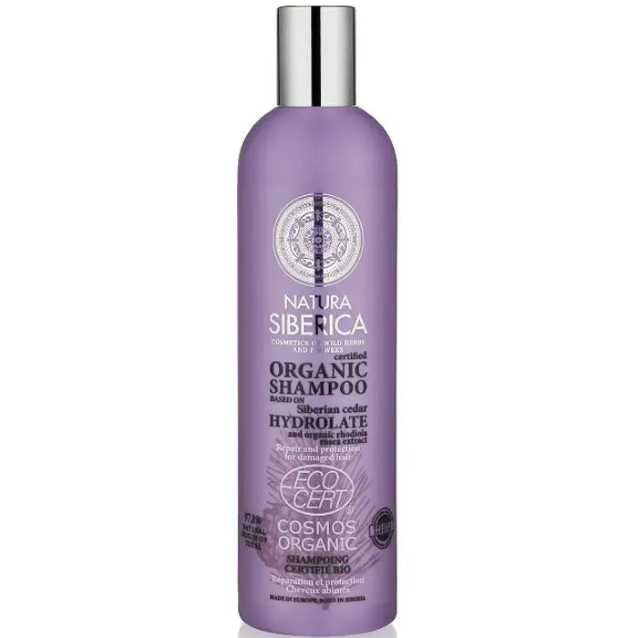 Natura Siberica Certified Organic Shampoo Repair And Protection 400ml Jag Couture London - New York