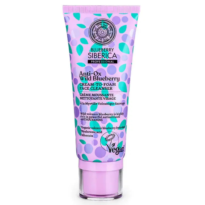 Natura Siberica Cream To Foam Face Cleanser 100ml Jag Couture London - New York