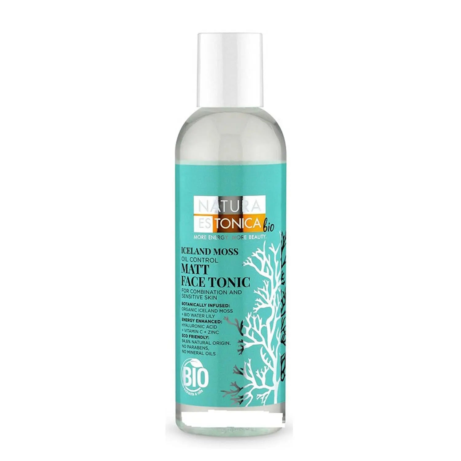 Natura Siberica Estonica Iceland Moss Tonico Facial Matt Oil Control 200ml Jag Couture London - New York