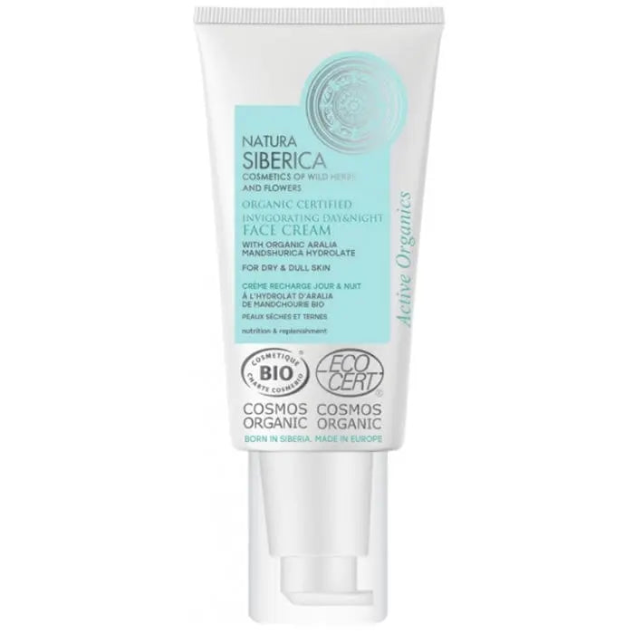 Jag Couture London - New York Natura Siberica Invigorating Day And Night Face Cream 50ml