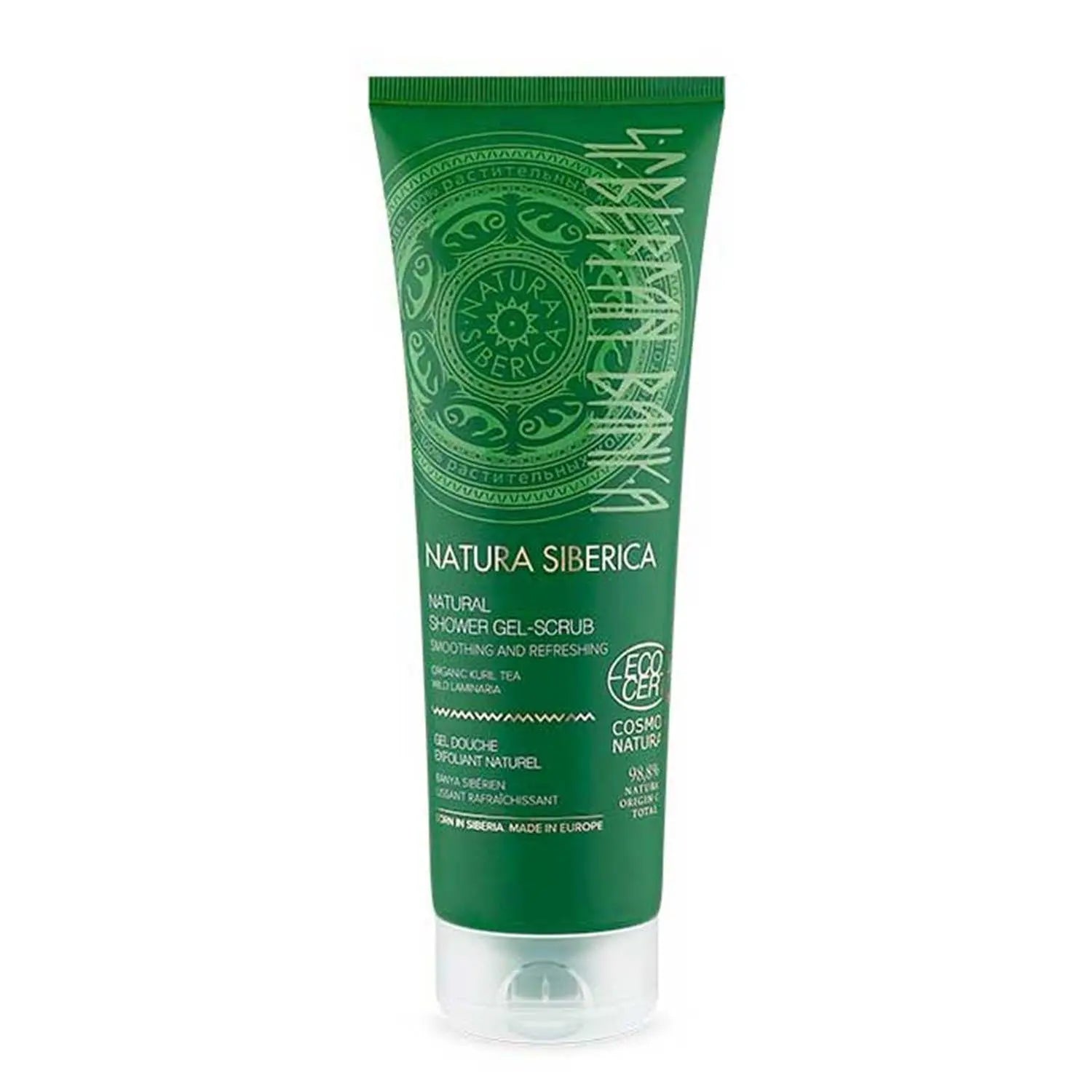 Natura Siberica Natural Gel-Exfoliante Organic Tea 200ml Jag Couture London - New York