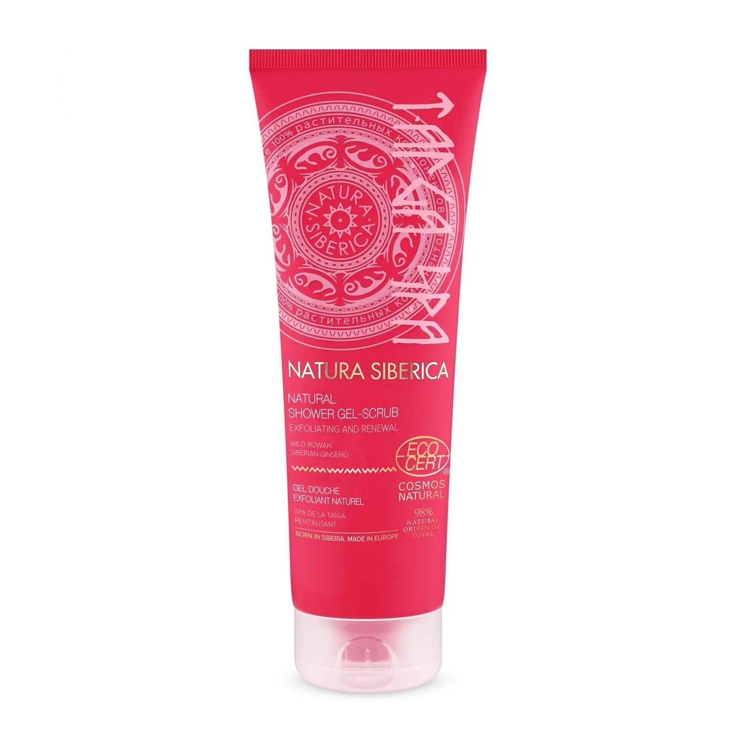 Natura Siberica Natural Gel-Exfoliante Siberian Ginseng 200ml Jag Couture London - New York