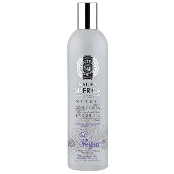 Natura Siberica Natural Hair Conditioner Volume And Nourishment 400ml Jag Couture London - New York