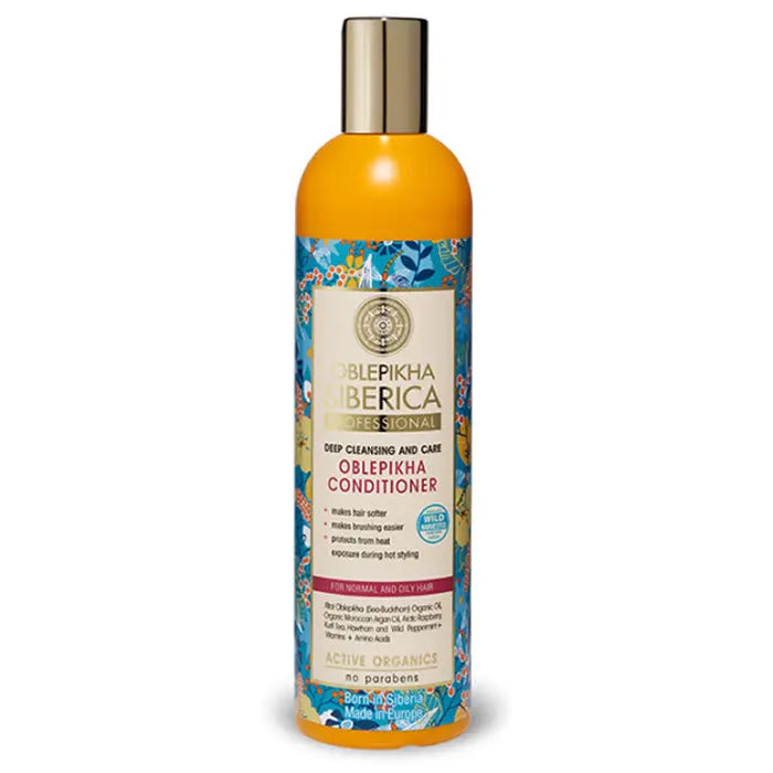 Natura Siberica Oblepicka Conditioner Deep Cleansing And Care 400ml Jag Couture London - New York