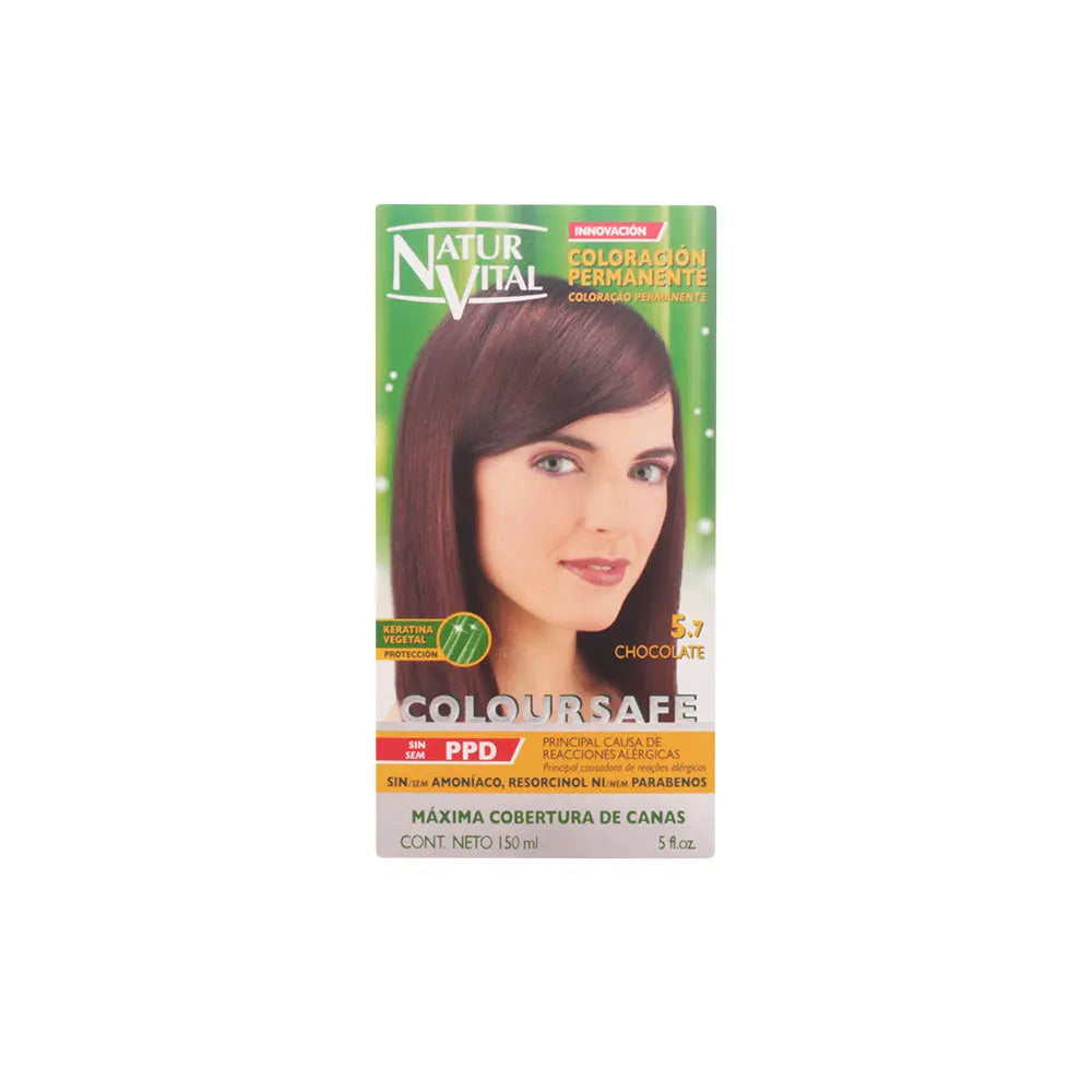 Naturaleza Y Vida Coloursafe Permanent 5.7 Chocolate 150ml Jag Couture London - New York