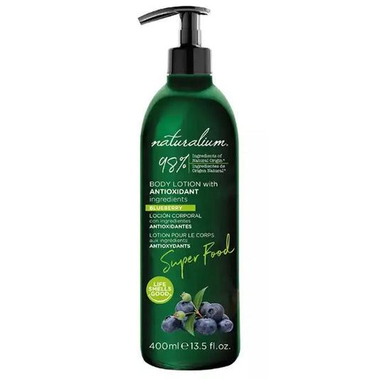 Naturalium Super Food Blueberry Antioxidant Body Lotion 500ml Jag Couture London - New York