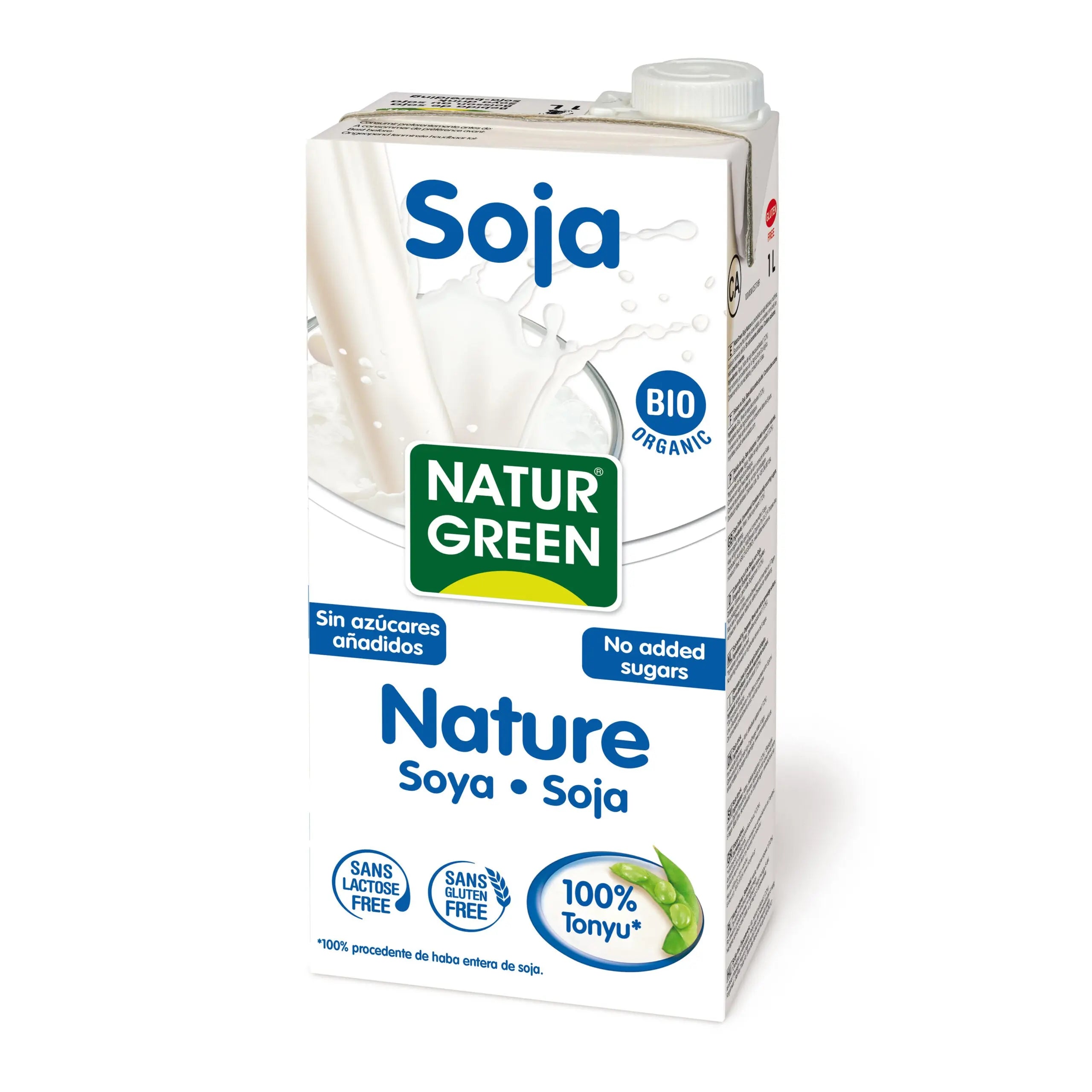 Naturgreen Bebida Soja Nature 1 Litro Jag Couture London - New York