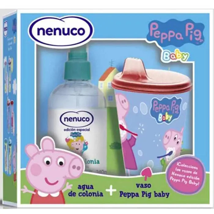 Nenuco Peppa Pig Eau De Cologne Spray 240ml Set 2 Pieces Jag Couture London - New York