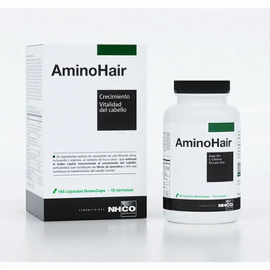 Nhco AminoHair Hair Growth/Vitality 168 Capsules - Jag Couture London - New York
