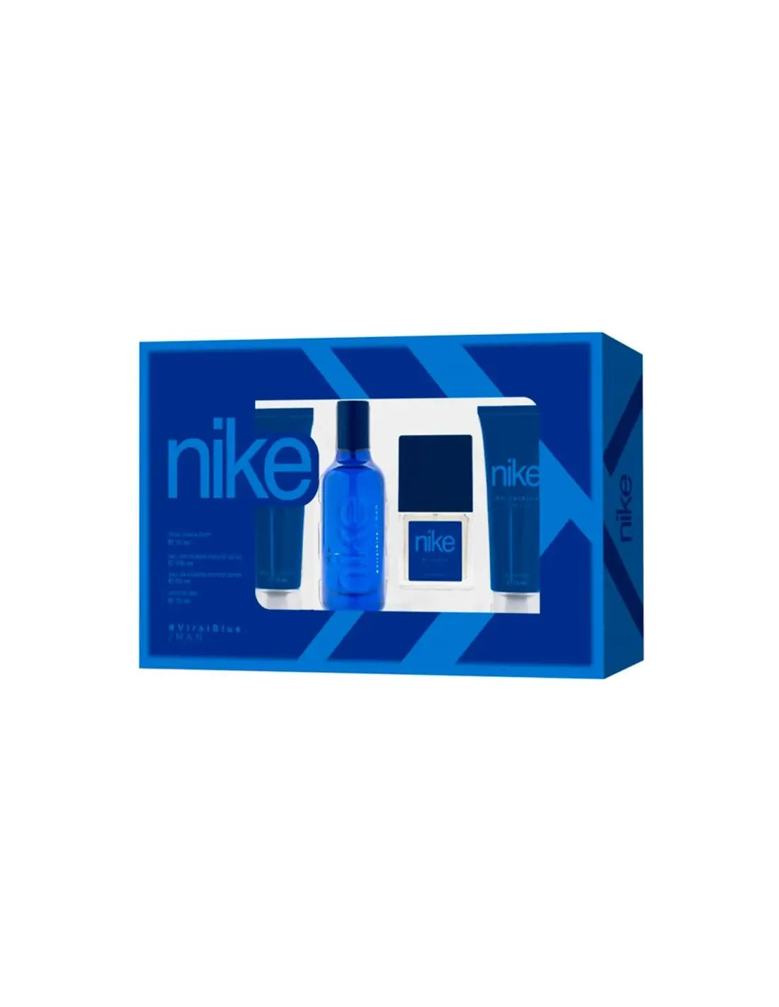 Nike Man Edt 100 Viral Blue et 30g Af Jag Couture London - New York