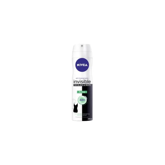 Jag Couture London - New York Nivea Black & White Active Deodorant Spray 200ml