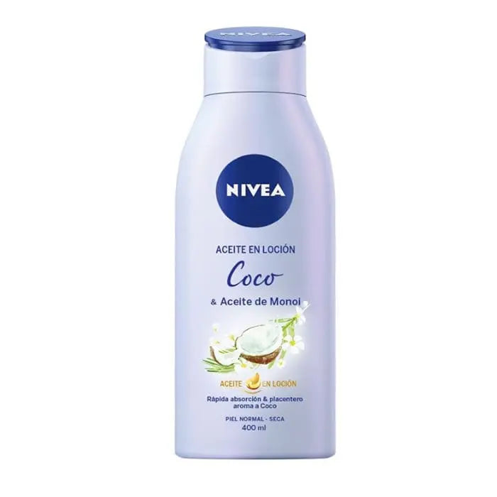 Jag Couture London - New York Nivea Coconut Lotion Oil &amp; Monoi Oil 400ml