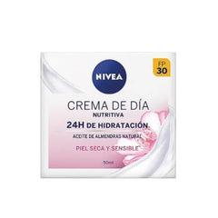 Nivea Nourishing Day Cream 24h Hydration Dry And Sensitive Skin 50ml Jag Couture London - New York