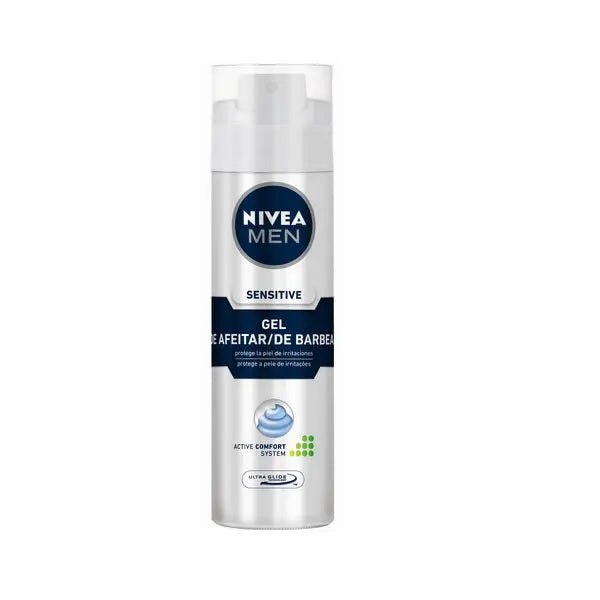 Nivea Sensitive Shaving Gel 200ml Jag Couture London - New York
