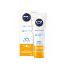 Nivea Sun Facial Sensitive Spf50 50ml Jag Couture London - New York