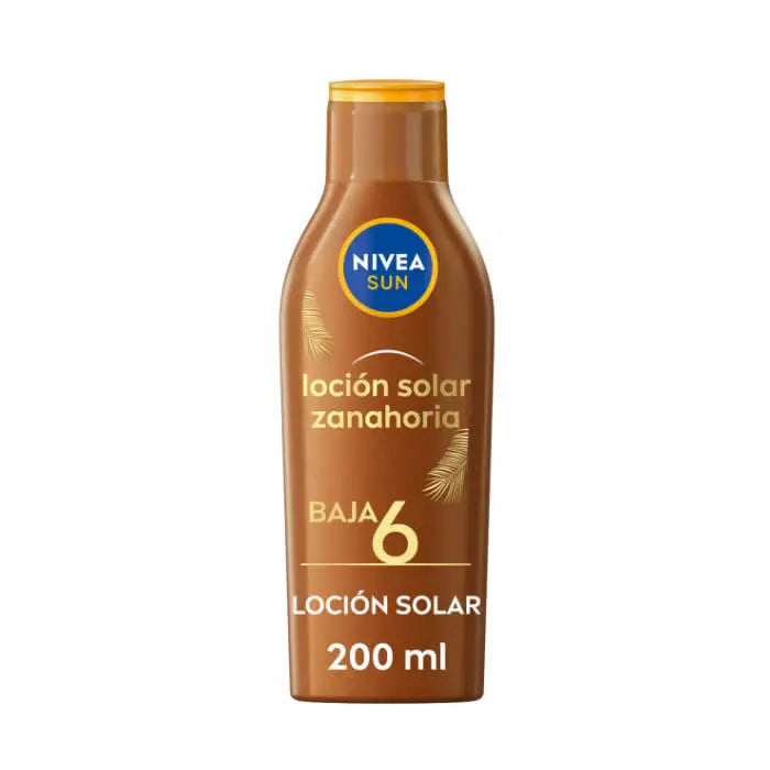 Nivea Sun Lotion Carrot Spf6 200ml Jag Couture London - New York