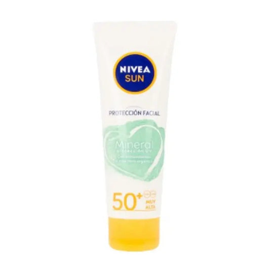 Nivea Sun Mineral UV Spf50 Facial Protection 50ml Jag Couture London - New York