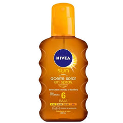 Nivea Sun Oil Spray Spf 6 200ml Jag Couture London - New York