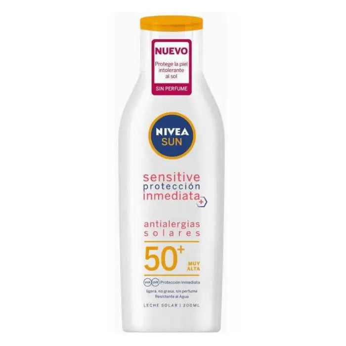 Nivea Sun Sensitive Spf50+ Milk 200ml Jag Couture London - New York