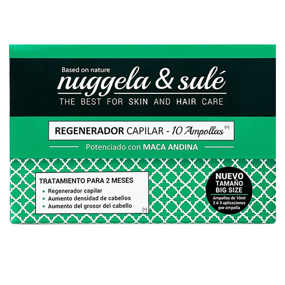 Jag Couture London - New York Nuggela &amp; Sulé Hair Regenerator 10 Vials