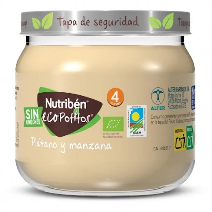 Nutriben Ecopotito Banana Apple 120g Jag Couture London - New York