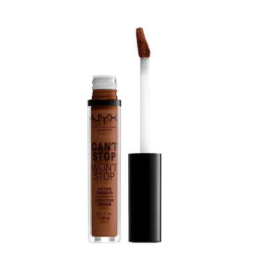 Nyx Can´t Stop Won´t Stop Full Coverage Contour Concealer Mocha 3,5ml Jag Couture London - New York