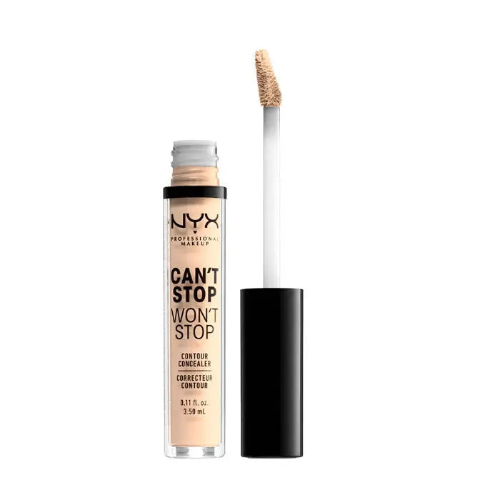 Nyx Can´t Stop Won´t Stop Full Coverage Contour Concealer Pale 3,5ml - Jag Couture London - New York