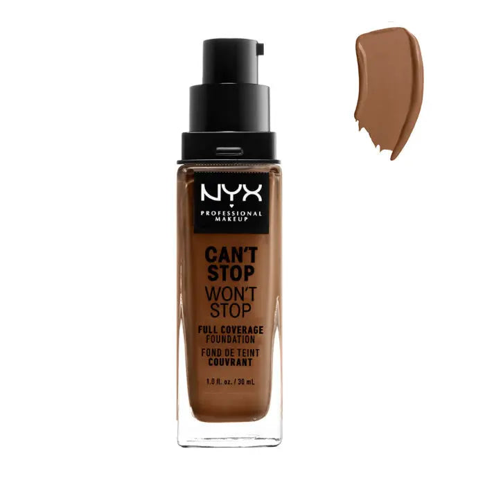Nyx Can´t Stop Won´t Stop Full Coverage Foundation Cappucciono 30ml Jag Couture London - New York