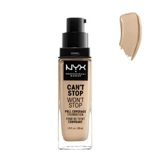 Nyx Can´t Stop Won´t Stop Full Coverage Foundation Nude 30ml Jag Couture London - New York