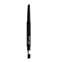 Nyx Fill &amp; Fluff Eyebrow Pomade Pencil Chocolate 15g Jag Couture London - New York