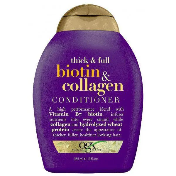 Ogx Biotin y Collagen Hair Conditioner 385ml Jag Couture London - New York