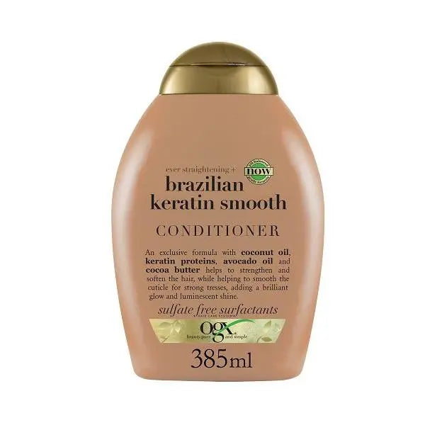 Ogx Brazilian Keratin Hair Conditioner 385ml Jag Couture London - New York