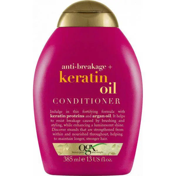 Ogx Keratin Oil Anti-Breakage Hair Conditioner 385ml Jag Couture London - New York