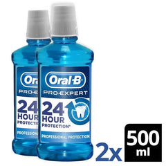 Jag Couture London - New York Oral-B Pro-Expert Mouthwash Professional Protection 500ml Set 2 Pieces