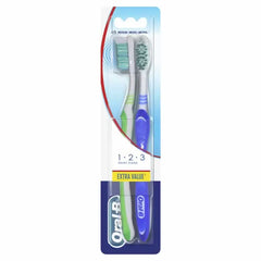Jag Couture London - New York Oral-B Shiny Clean Toothbrush Medium 2 Units