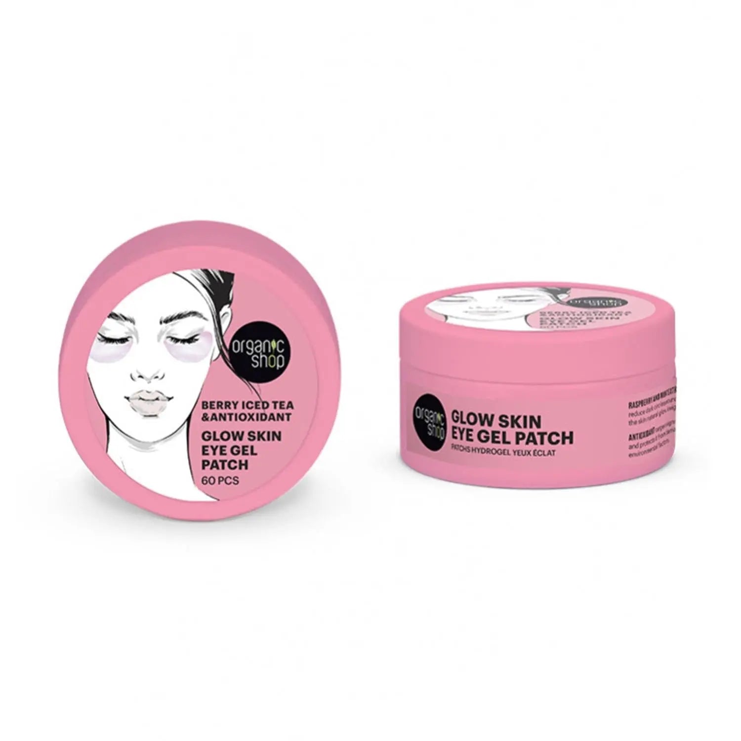 Jag Couture London - New York Organic Shop Berry Iced Tea Gel De Ojos Glow Skin 60un