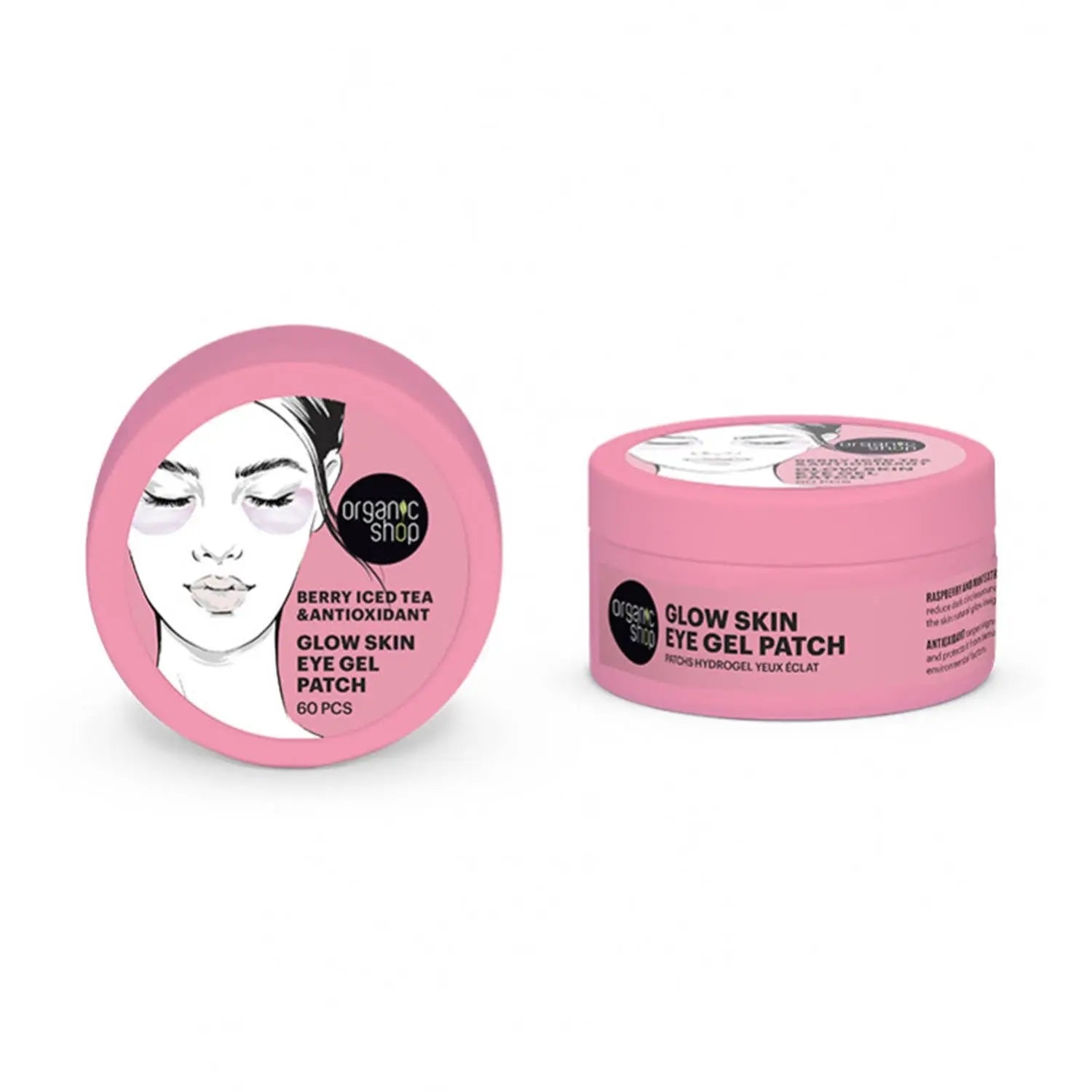 Organic Shop Berry Iced Tea Gel De Ojos Glow Skin 60un Jag Couture London - New York