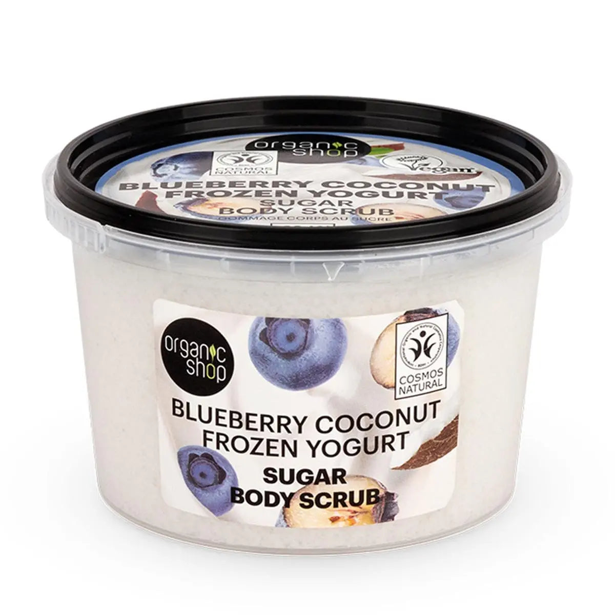 Jag Couture London - New York Organic Shop Blueberry Coconut Frozen Yogurt Exfoliante Corporal Azucar 250ml
