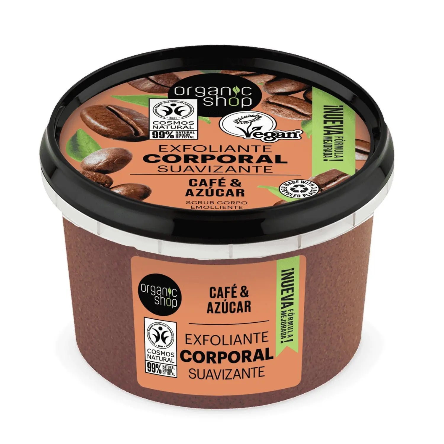 Organic Shop Cafe Exfoliante Corporal Brazilian Cofee 1un Jag Couture London - New York