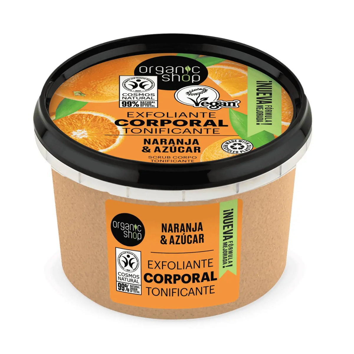 Organic Shop Naranja Siciliana Exfoliante Corporal Tonificante 1un Jag Couture London - New York