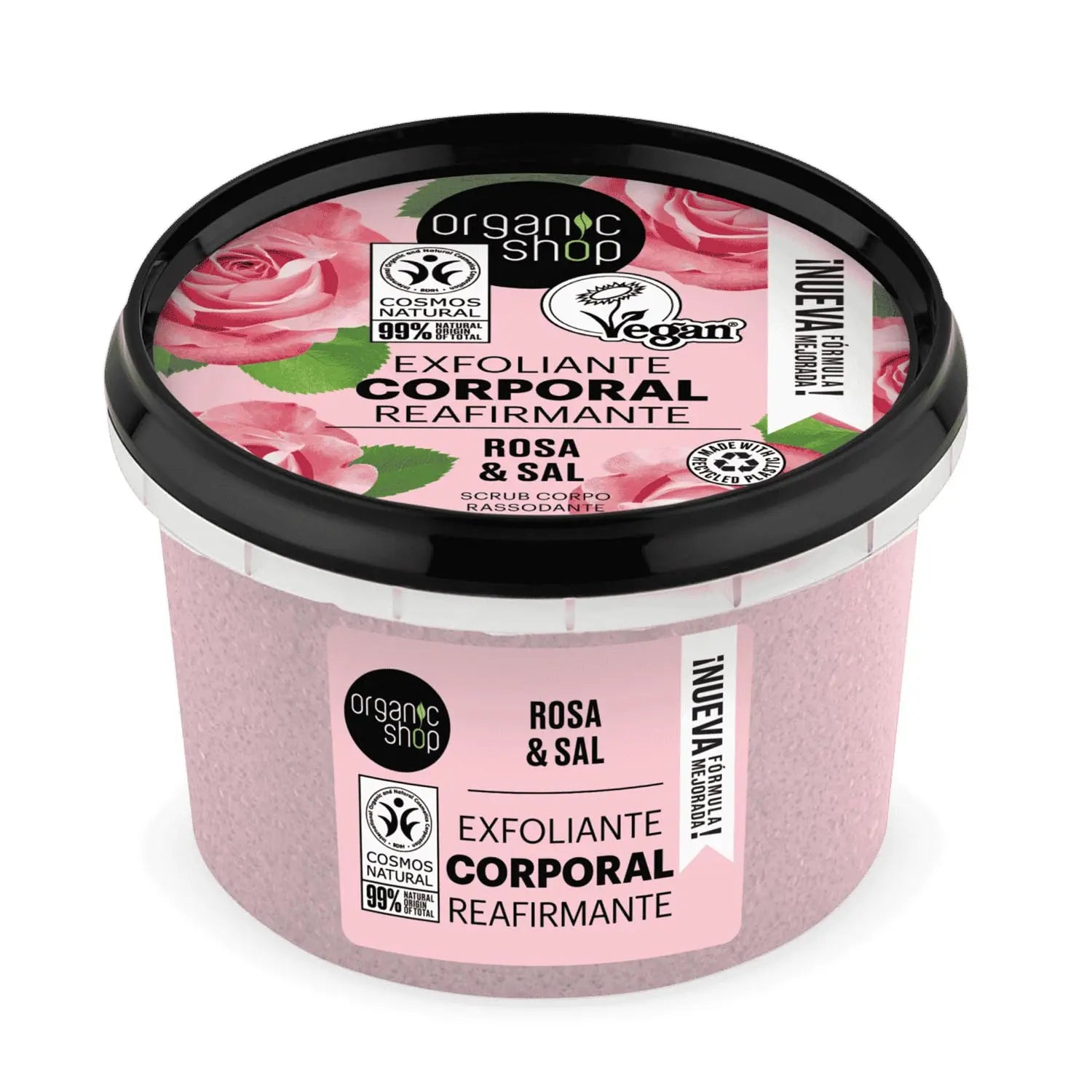 Organic Shop Perla Rosa Exfoliante Corporal Perla Rosa 250ml Jag Couture London - New York