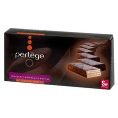 Milk chocolate enrobed wafers