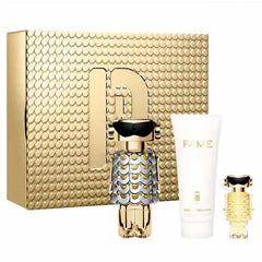 Jag Couture London - New York Paco Rabanne Fame Eau De Perfume Spray 80ml Set 3 Pieces