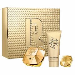 Jag Couture London - New York Paco Rabanne Lady Million Eau De Parfum Spray 80ml Set 3 Pieces