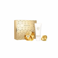 Paco Rabanne Lady Million Eau De Perfume Spray 80ml Set 3 Pieces Jag Couture London - New York