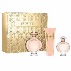 Jag Couture London - New York Paco Rabanne Olympéa Eau De Perfume Spray 80ml Set 3 Pieces