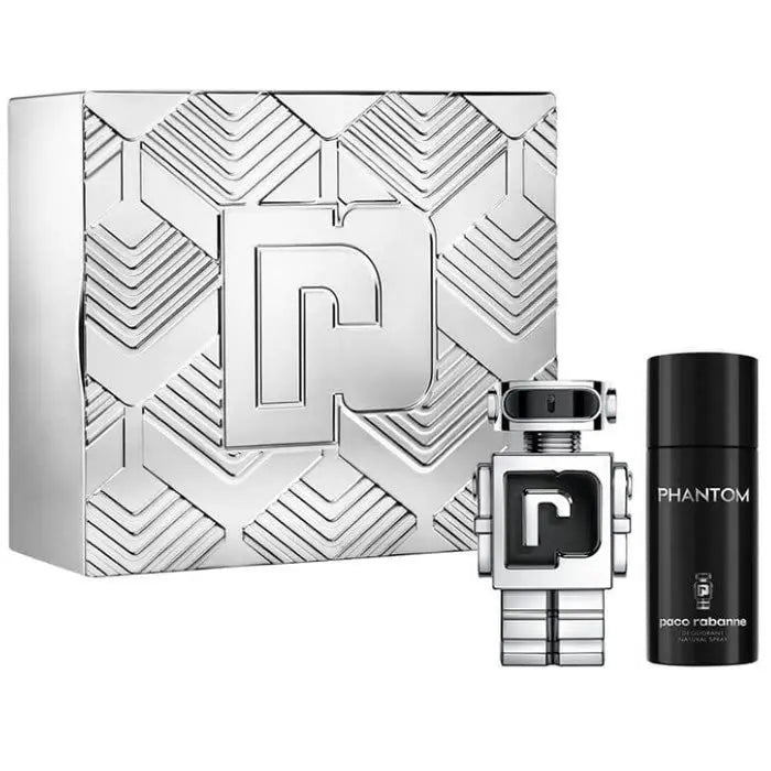 Paco Rabanne Phantom Eau De Toilette Spray 100ml Christmas Set Jag Couture London - New York